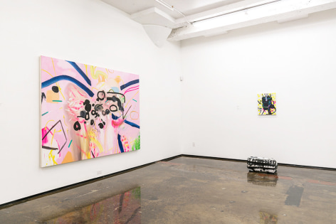 JENNIFER LEFORT | THE ANECDOTAL AND THE ABSTRACT (AFTER L.A.) | INSTALLATION VIEW | PATRICK MIKHAIL | MONTR&Eacute;AL | 2016