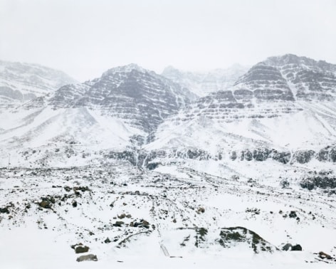  JESSICA AUER | STRANDARFJALL (JANUARY 19TH) | 40 X 50 INCHES | C-PRINT MOUNTED ON DIBOND | 2015