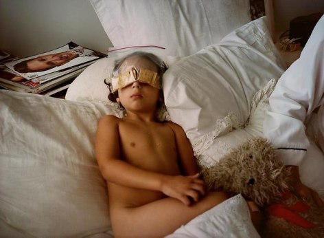Gillian Laub, Cooper with Wheat Thins, 2002