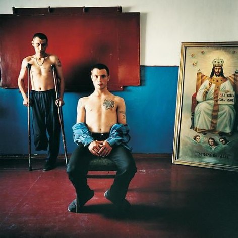 Michal Chelbin, Religion Class, Men&#039;s Prison, Ukraine, 2008