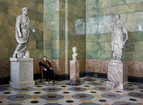 Andy Freeberg, Statues of Antonius Pius, Youth and Caryatid, State Hermitage Museum, 2008