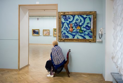Andy Freeberg, Matisse&#039;s Still Life with Blue Tablecloth, State Hermitage Museum, 2008
