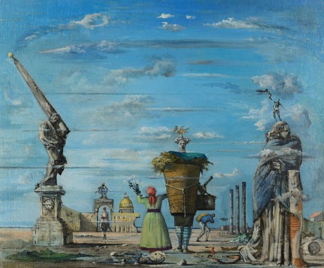 Eugene Berman, Imaginary View of Rome