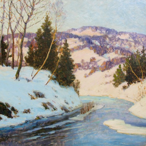Walter Koeniger, Winter Hillside