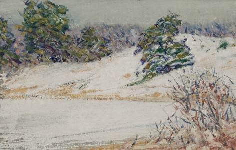 Henry Prellwitz, Winter Covered Hills