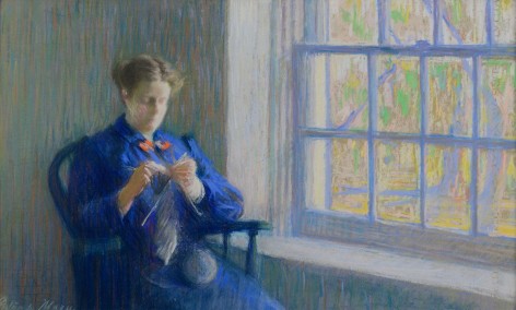 Gertrude Magie Woman Knitting,&nbsp;c.1900
