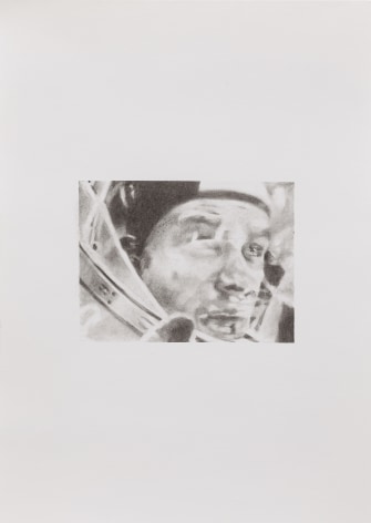Astronaut, 2019 Graphite on paper