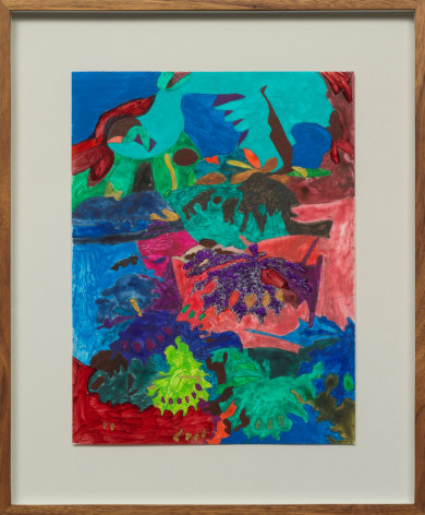 Candida Alvarez Palimpsest #6, 2019