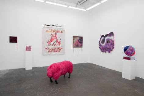 Installation view, Think Pinker, 2023
