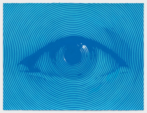 Andrew Brischler, Blue Eye (For Herb), 2021