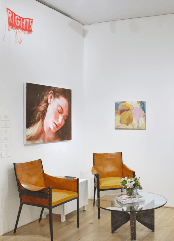 Installation view of booth B15