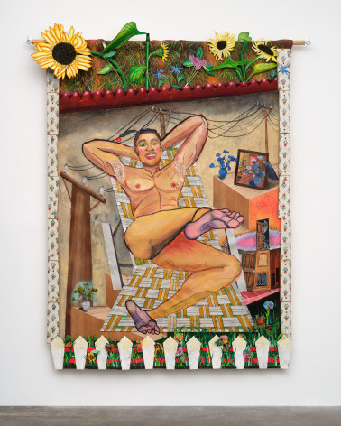 Devin N Morris, From Behind the Poplar Grove, 2021