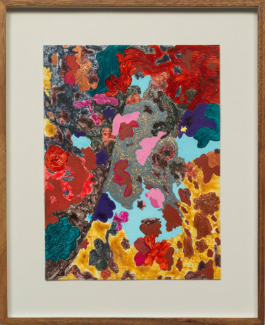 Candida Alvarez Palimpsest #4, 2019