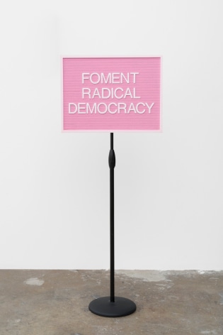 Maynard Monrow Foment Radical Democracy, 2019