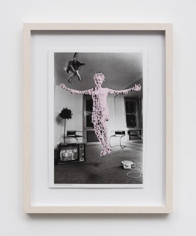 Betty Tompkins Women words (Helmut Newton #12), 2019