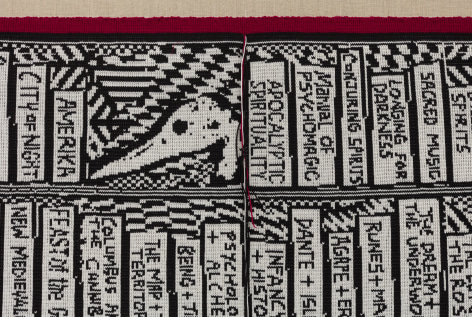 Detail view Lisa Anne Auerbach Altered States, 2018