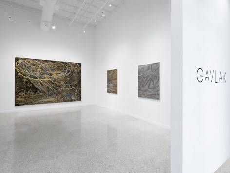 Installation view, Nancy Lorenz: Gilded Matter, 2023