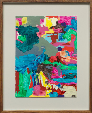 Candida Alvarez Palimpsest #2, 2019