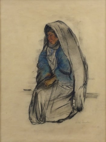Anna Ticho Bedouin Woman