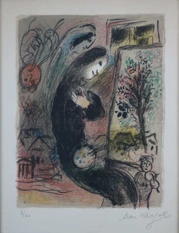 Marc Chagall Inspiration 1963 Lithograph