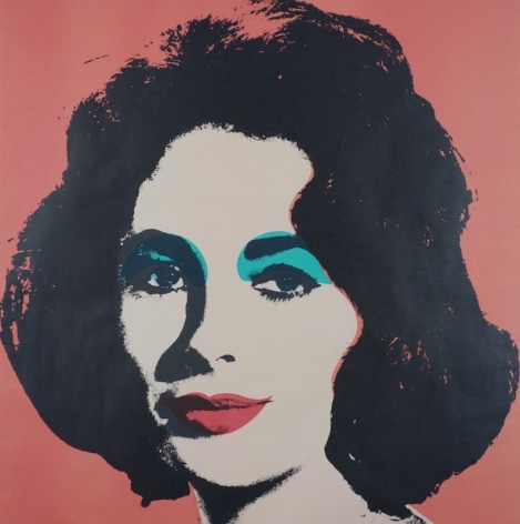 Andy Warhol Liz Taylor Lithograph 1964