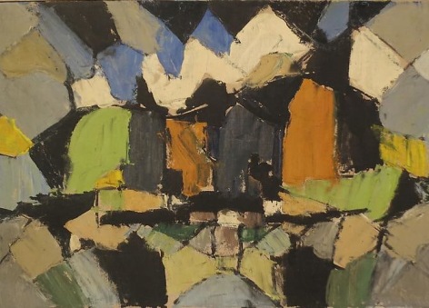 Arthur Pinajian Untitled Abstract 1958