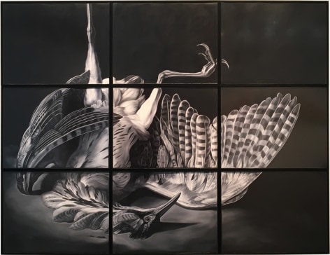Shelley Reed, Bittern (after Oudry), 2016