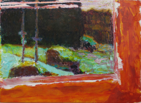 Doron Langberg, Window, 2014, oil on linen,&nbsp;35 x 24 inches
