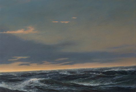 seascape ocean sky waves