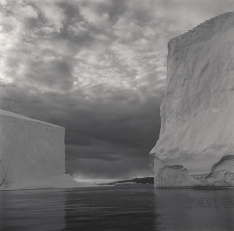 Lynn Davis, Iceberg #23, Disko Bay, Greenland, 2000, Gelatin silver print, 40 x 40 inches