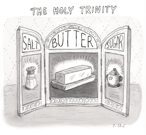 Roz Chast, The Holy Trinity, published June 27, 2011