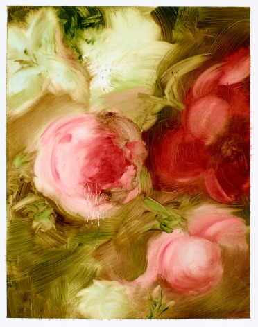 Elise Ansel, oil study III for Ruysch Flower Details, 2019