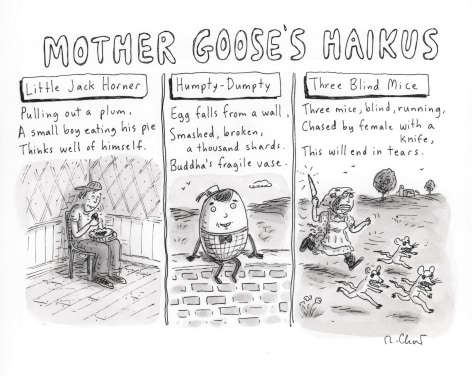 Roz Chast, Mother Goose&#039;s Haiku, published November 1, 2010