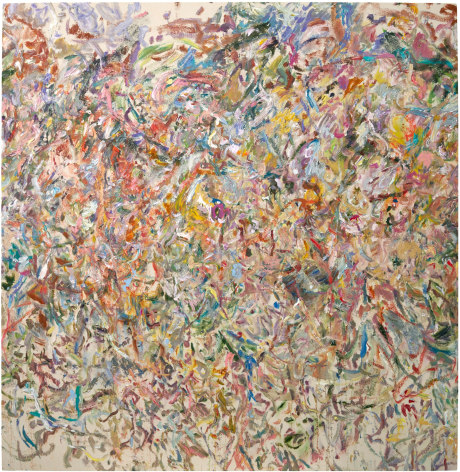 Larry Poons, Up Tableau, 2014