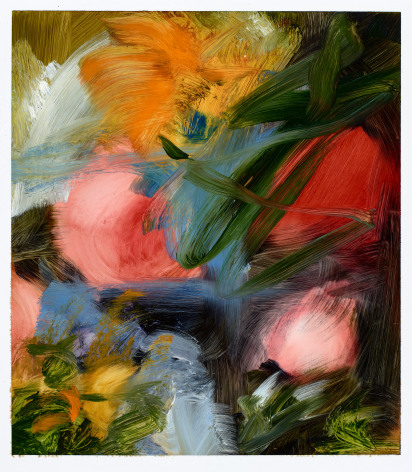Elise Ansel, oil study III for Ruysch Flower Details, 2019