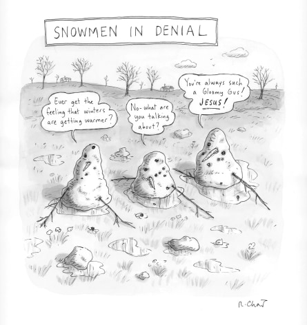 Roz Chast, Snowmen In Denial, published March 5, 2012