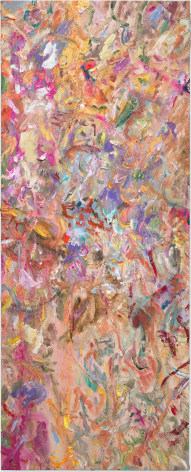Larry Poons, Sister Central, 2014