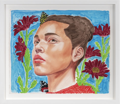 Jocelyn Hobbie, Purple Madder Flowers, 2022