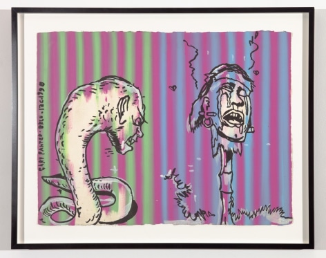 GARY PANTER, Untitled (Carne),&nbsp;1990