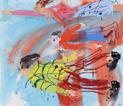 Cristina de Miguel, Familia del Voladores (Family of Flyers), 2022