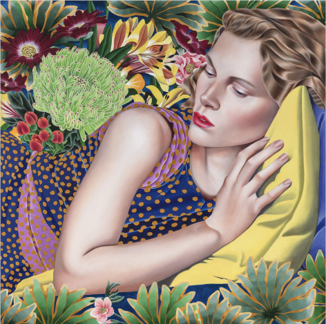 Jocelyn Hobbie, Blonde in Verdure, 2022