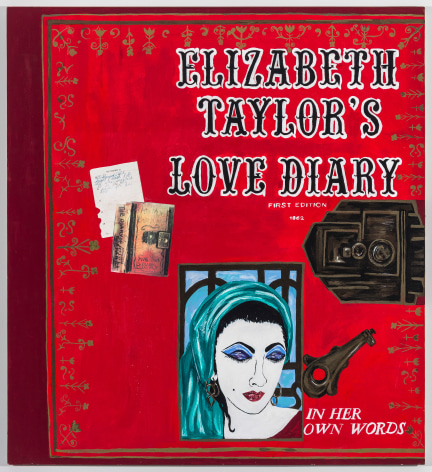 Kathe&nbsp;Burkhart Love Diary: from the Liz Taylor Series (movie magazine cover), 2011