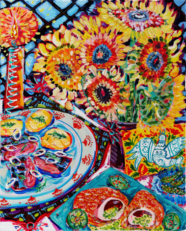 Kate&nbsp;Pincus-Whitney, The Gods are in the Kitchen: Let the White Dove Sing, 2022