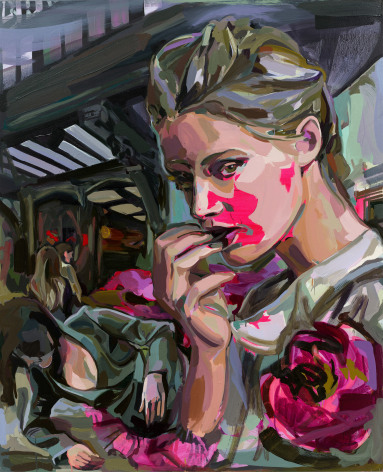 Anna Kenneally, Quinacridone Facade, 2023