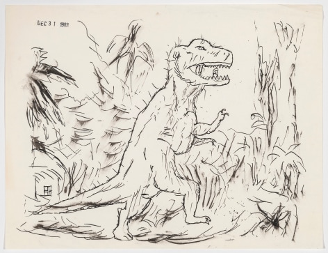 Gary&nbsp;Panter Guy in a Dinosaur Suit, 1983