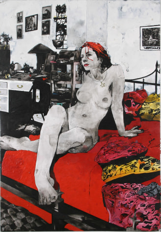 Zak Smith, Girls in the Naked Girl Business: Amber, 2004