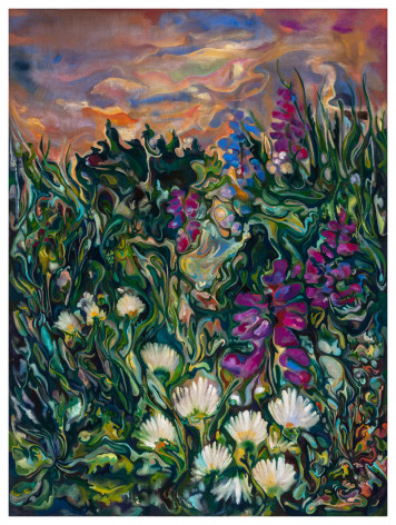 Maria Calandra, Quiet Path and Lupine, 2023