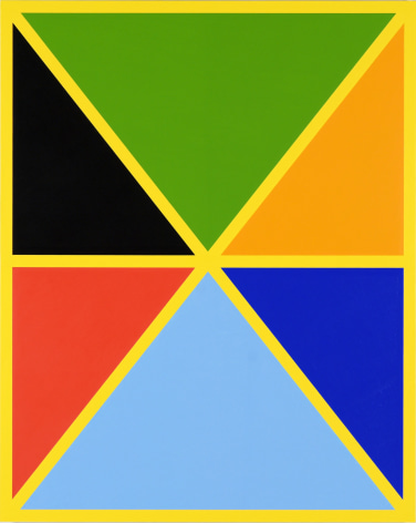 Cary Smith, Diagonals (with 7 colors)&nbsp;#1, 2017