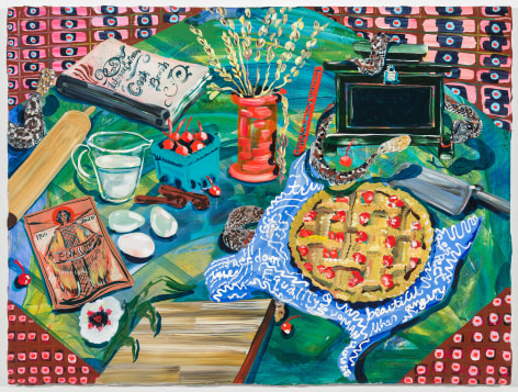 Kate Pincus-Whitney, Feast in the Neon Jungle: Let Them Eat Pie, 2020