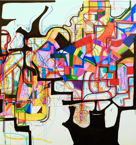 Joanne Greenbaum, Untitled, 2014